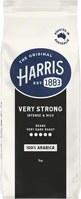 Harris Very Strong Coffee Beans 1kg | FREE SHIPPING AU
