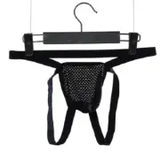 Jockstrap Sexy Male Underwear Man Mesh See-through Open Back