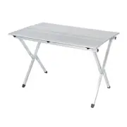 Camco Aluminum Roll-Up Table with Carrying Bag | Lightweight & Easy-to-Carry|