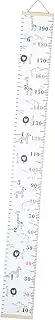 HOMOBABE Height Chart Wall Ruler Growth Measurement Chart for Nursery Decor Easy to Store and Write Fun Wall Decor for Bedrooms and Playrooms