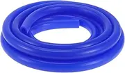X AUTOHAUX 1 Pc for Air and Water Silicone Vacuum Tubing Hose High Temperature Automotive Vacuum Line 15Ft 5/8" 16mm ID 3.5mm Thickness Blue Silicone
