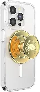 PopSockets Round Phone Grip Compatible with MagSafe, Adapter Ring Included, Phone Holder, Wireless Charging Compatible - Enamel Dungeness