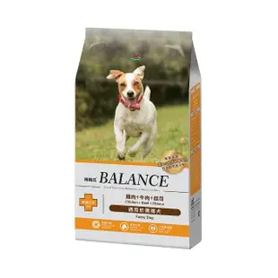 【Balance 博朗氏】挑嘴犬1.8kg*10包雞肉牛肉起司狗糧 狗飼料(狗飼料 狗乾糧 犬糧)