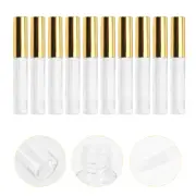 10 Pcs Lip Balm Hose Empty Lip Balm Container Lip Gloss Clear
