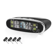 4 Internal Sensors Car Solar Wireless Tire Pressure Monitoring System TPMS Kit (for: Volkswagen)