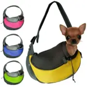 Pet Backpack Shoulder Bag Front Sling Carrier Mesh Comfort Travel Tote