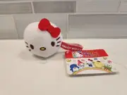Rare Hello Kitty Puzzle Chains 2" Miniature Ball Plush Doll Sanrio 2014 Japan