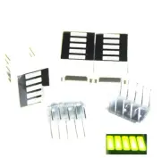 10pcs LED Bar Display Segments 5LED Bar Graph Yellow Green Light 5 Segment Bar T