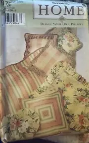 Simplicity Home pattern 0708 Design Your Own Pillows lots of styles uncut