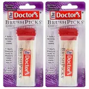 Brushpicks, Interdental Toothpicks, 120 Count (Pack of 2)