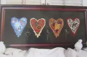 Serendipity Gifts #70 SEASONS OF HEART Punch Needle Applique Pattern Transfer