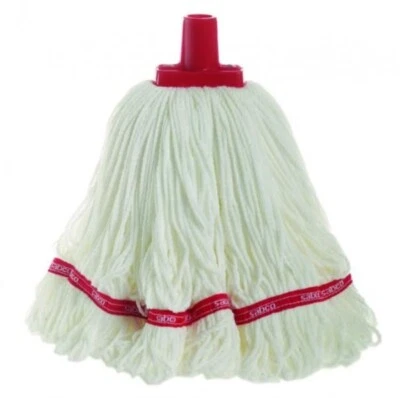 Sabco Red Microfiber Round Mop - SAB34054R