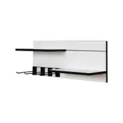 Double Line Storage Organising Kit with Shelves 800mm White