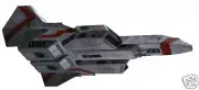 F-103 Excalibur Wing Commander Spacecraft Wood Model Regular New Free Shipping