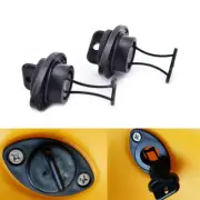 2pcs/set universal drain plug kit plugs bung for dinghy kayak canoes boat`S-b