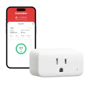 SwitchBot Smart Plug Mini 15A, Energy Monitor, Smart Home WiFi(2.4GHz) & Blue...