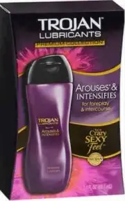 Trojan Lubricant Arouses & Intensifies CRAZY SEXY FEEL 3oz