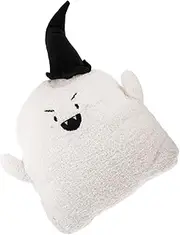 Kisangel Stuffed Halloween Decorative Throw Pillow Multi Purpose Soft Cushion for Sofa Craftsmanship for Halloween Celebrations