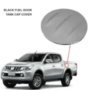 Fuel Tank Cap Cover Black Trim 2005 - 2015 For Mitsubishi L200 Triton 4 Door