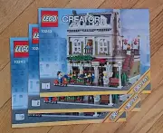 INSTRUCTIONS ONLY FOR LEGO 10243 Parisian Restaurant Creator INSTRUCTIONS ONLY