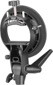 NEEWER S-Type Bracket Holder with Bowens Mount for Speedlite Flash Snoot Soft...