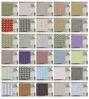 Traditional Pattern Shower Curtain Fabric Decor Set with Hooks 4 Sizes