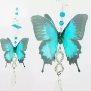 Butterfly crystal suncatcher- Ulysses suncatchers infinity pendant gift