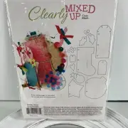Bo Bunny Clearly Mixed Up holiday Clear Album NEW