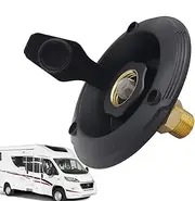 City Water Connection Inlet - RV Water Inlet Dustproof RV Water Inlet | Leak Proof Water Connection RV Accessories for RV Motorhome Trailer