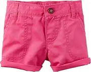 [Carter's] Baby Girls' Roll Cuff Shorts