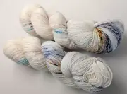 2 Hanks Sunshine Yarn Classic Sock Signs of Spring Gradient Set 100% SW Merino