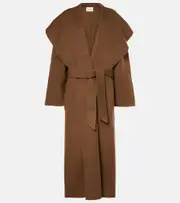 [Tove] Tove Ondine wool-blend coat AU 6 brown
