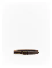 [Trenery] Forrest Webbing Belt in Stone