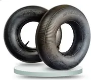 TEQIN 2 Pack 15x6.00-6 Inner Tubes,Heavy-Duty Inner Tube for Ride-on Mower, Yard Trailers, Tractors, Go Karts, Golf Carts, ATVs
