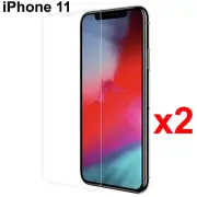 x2 Anti-scratch 4H PET soft film screen protector for Apple iphone 11 front