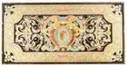 Marquetry Art Kitchen Table / Marble Dining Table Top / Handmade Patio Table Top