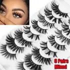 Wispies Fluffies Eye Lash Extension False Eyelashes 3D Mink Full Volume Lashes