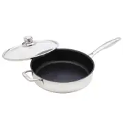 Swiss Diamond XD Non-Stick Clad Saute Pan with Lid 28cm - Robins Kitchen