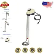 Efficient 1500W Immersion Bucket Heater - Overheating Prevention & Auto Sensor