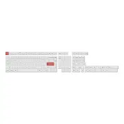 Keychron Double Shot PBT OSA Profile Full Keycap Set (Black on White)