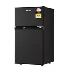NNEDSZ 80L Bar Fridge Mini Freezer Refrigerator Black