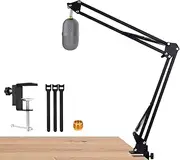 For Razer seiren mini mic boom arm, Mic desk stand Compatible with razer seiren mini, Microphone boom arm for Gaming, Home and Office Recording.