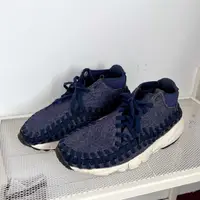 在飛比找蝦皮購物優惠-Nike footscape US7 九成新 編織鞋 藍編