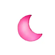LED Light Sensor Control Mini Moon Shape Night Light for Sleeping