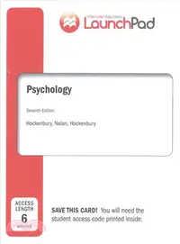 在飛比找三民網路書店優惠-Psychology Launchpad Access Co