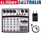 BMG-06D 6 Channels 16 DSP Bluetooth-compatible USB Interface Record Audio Mixer