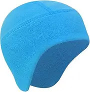 [Generic] Warm Winter Hat - Warm Cycling Hat, Winter Thermal Running Cap | Cycling Hat For Cold Weather, Ear Warmer, Helmet Liner For Cold Weather Equipment, For C, Lake Blue
