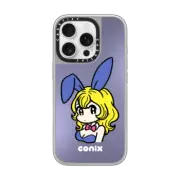 iPhone 16 Pro Mirror Case MagSafe Compatible Bunny