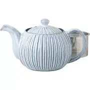 Hasamiyaki Kiriho Teapot Stainless Steel Tea Strainer Set Approximately 500ml Po