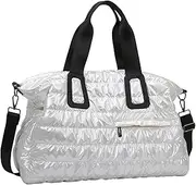 yuksok Travel Duffle Bag Sports Gym Bag Multipurpose for Clothing with Adjustable Shoulder Strap Carry on Overnight Bag for Fitness